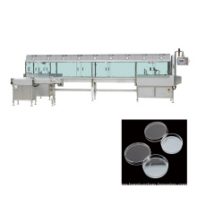 Automated Petri Dish Filler / Agar Plate Pourer Filling Machines For 55mm 90mm 150mm Contact/rodac Plates